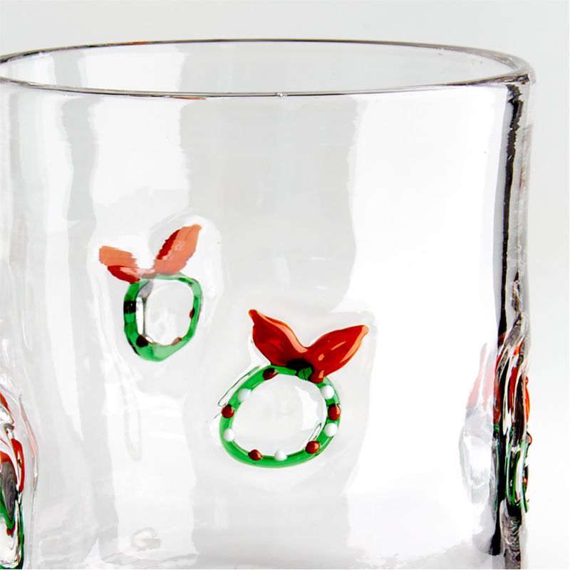 Wreath Icon 14-oz. Double Old-Fashioned Glass