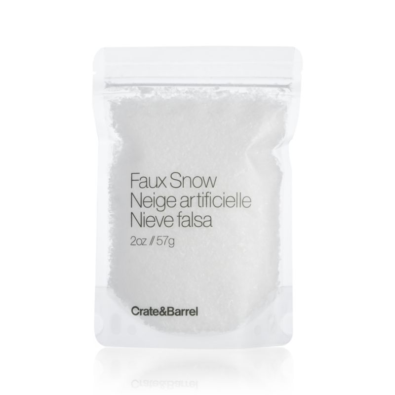Faux Snow Bag