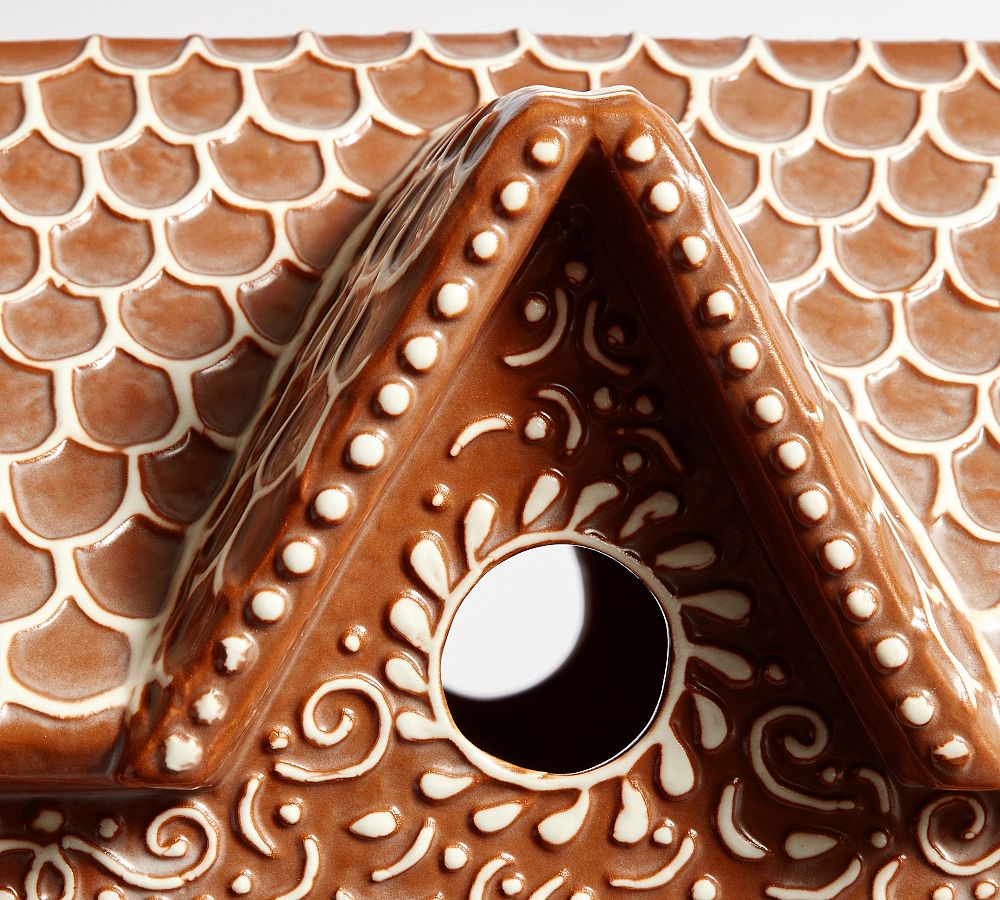 Handcrafted Gingerbread Village Houses