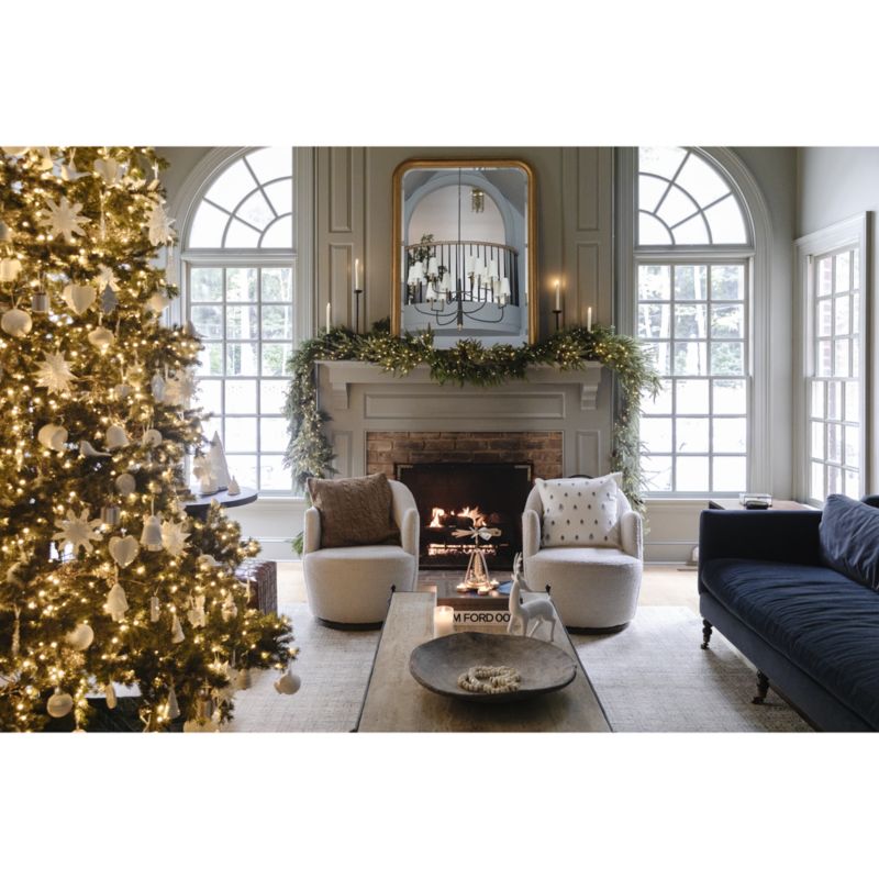 Marin Small White Ceramic Christmas Tree