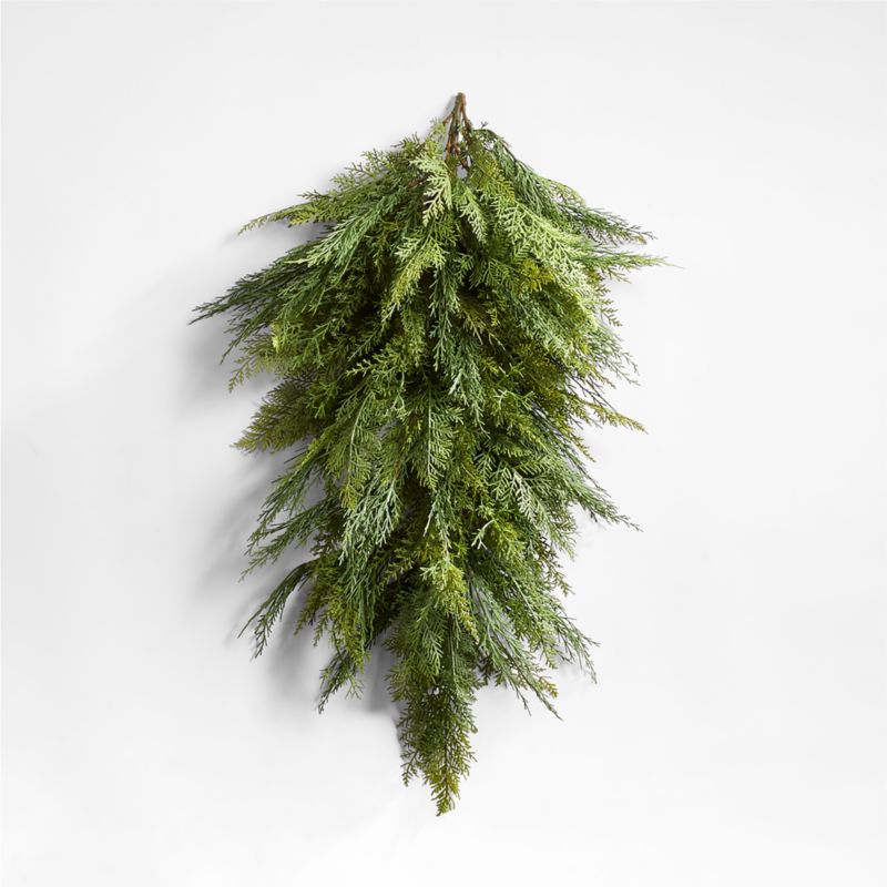 Faux Cypress Door Swag 27