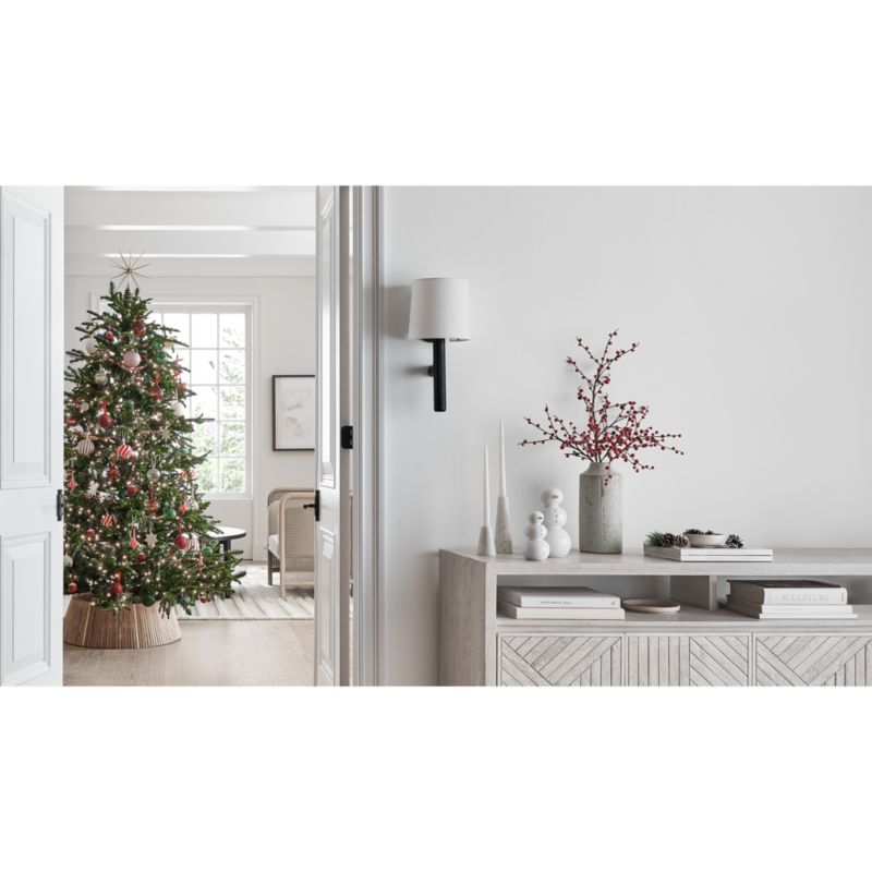 Skei Wood Natural Christmas Tree Collar 24