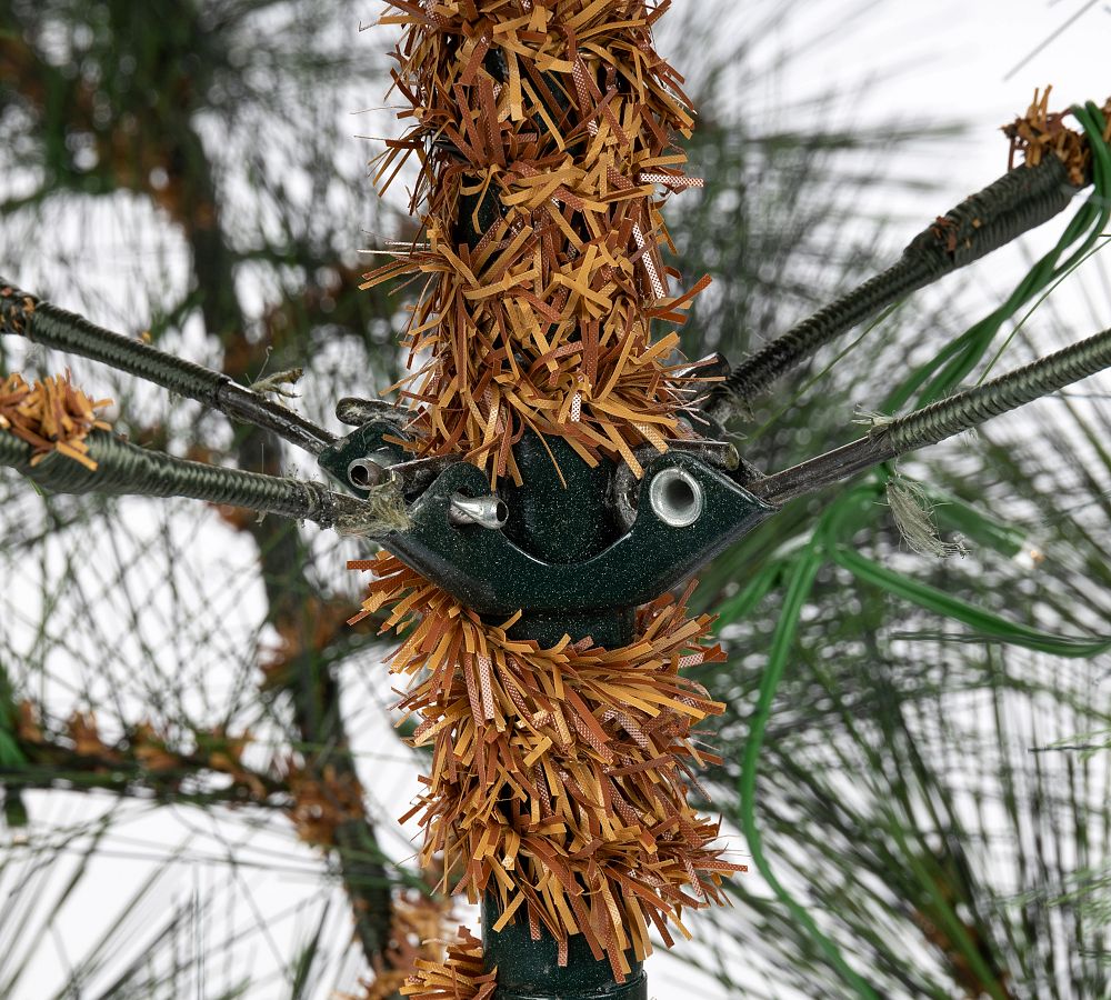 Faux Lit Needle Pine Tree