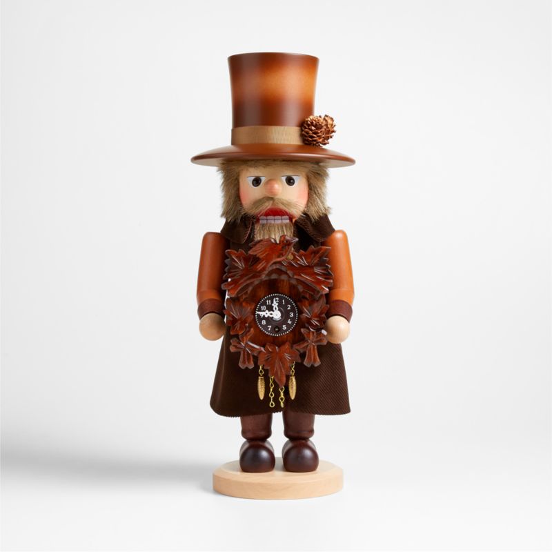 Handmade Clockmaker German Nutcracker 17