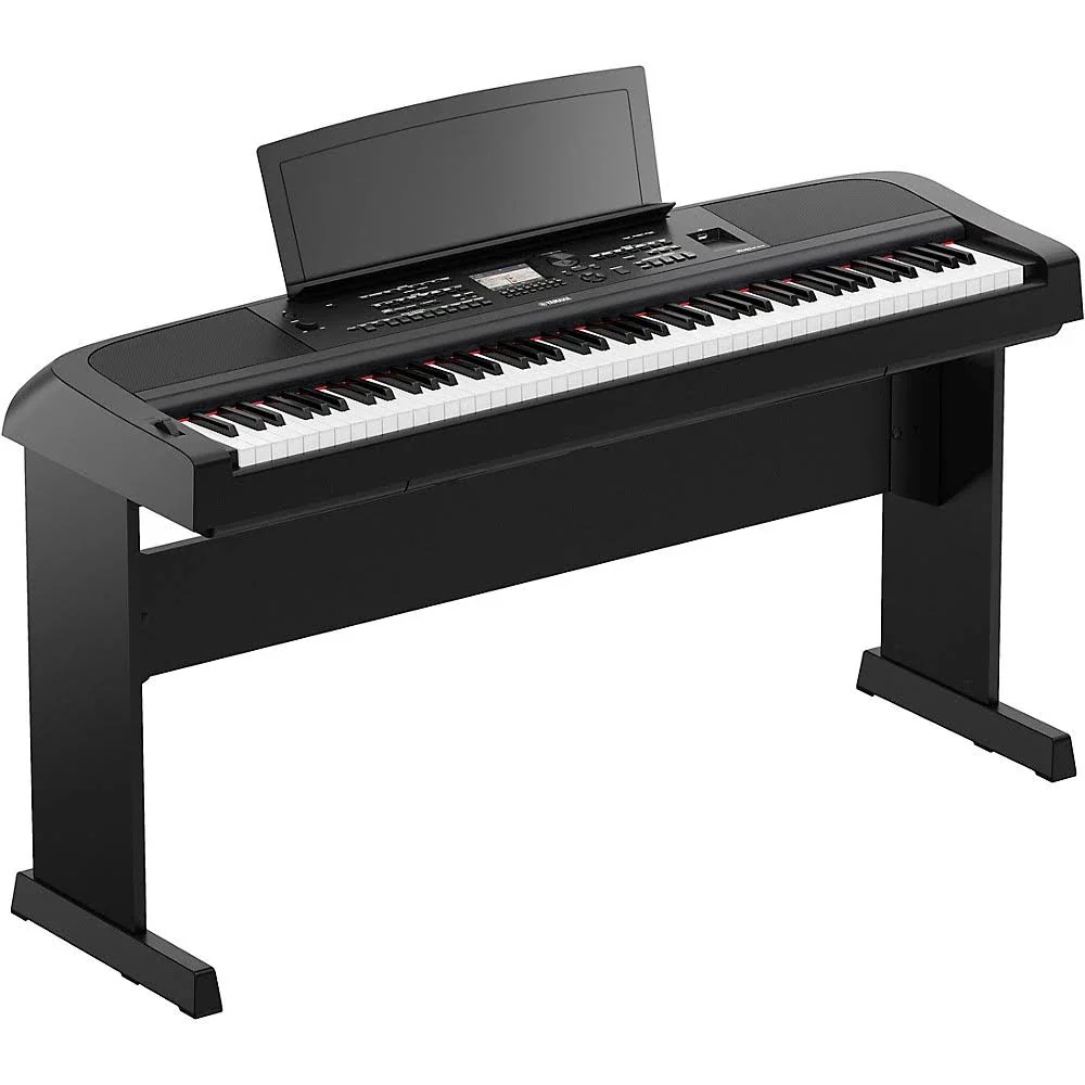 Yamaha DGX-670 88-Key Portable Grand Piano with Stand Black