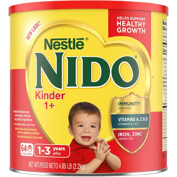 Nido Milk Beverage, Toddler, Kinder 1+ – 4.85 lb