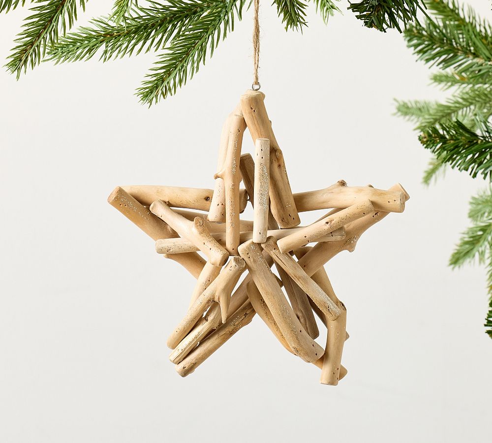 Driftwood Star Ornament