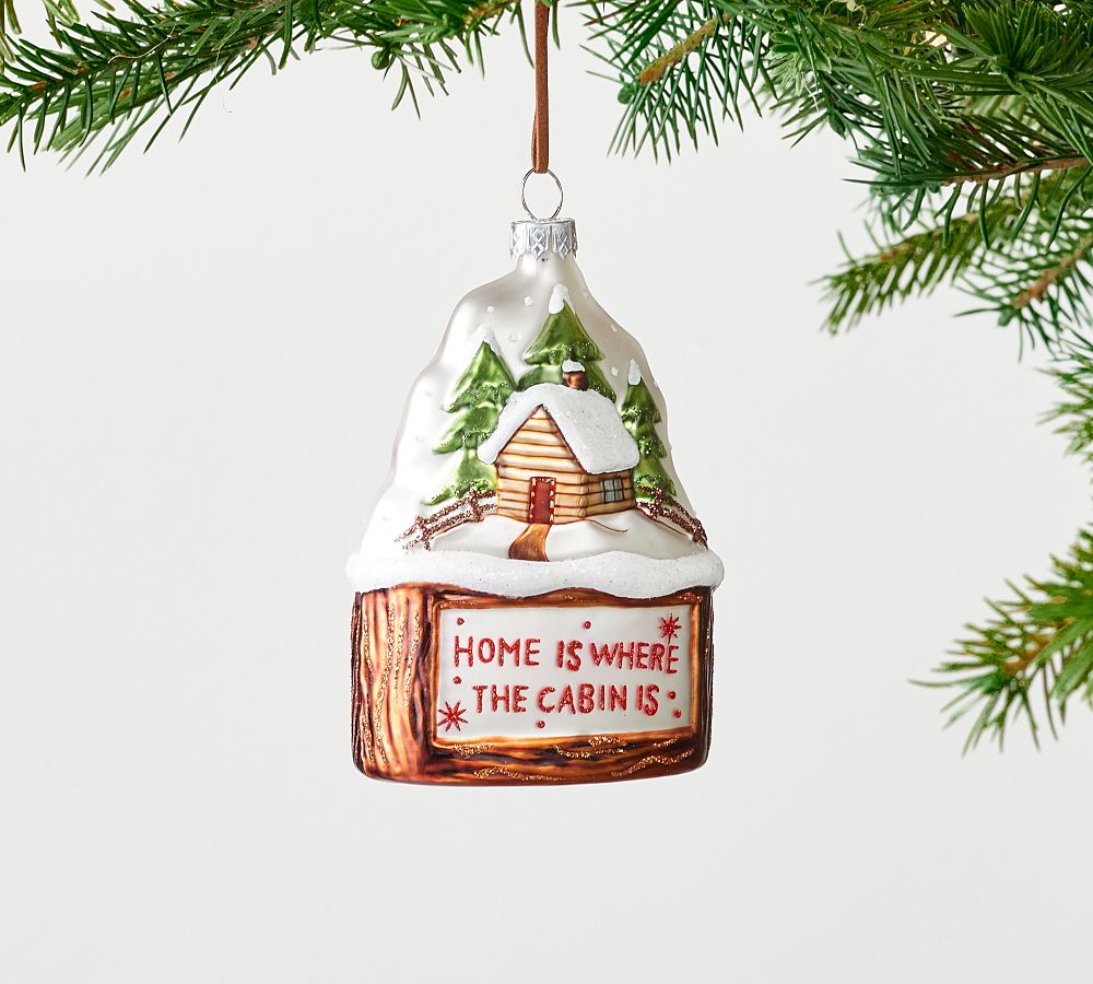 Home Is Where The Cabin Is Ornament