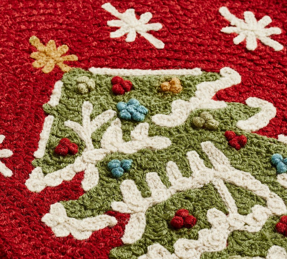 Holiday Icons Crewel Stockings