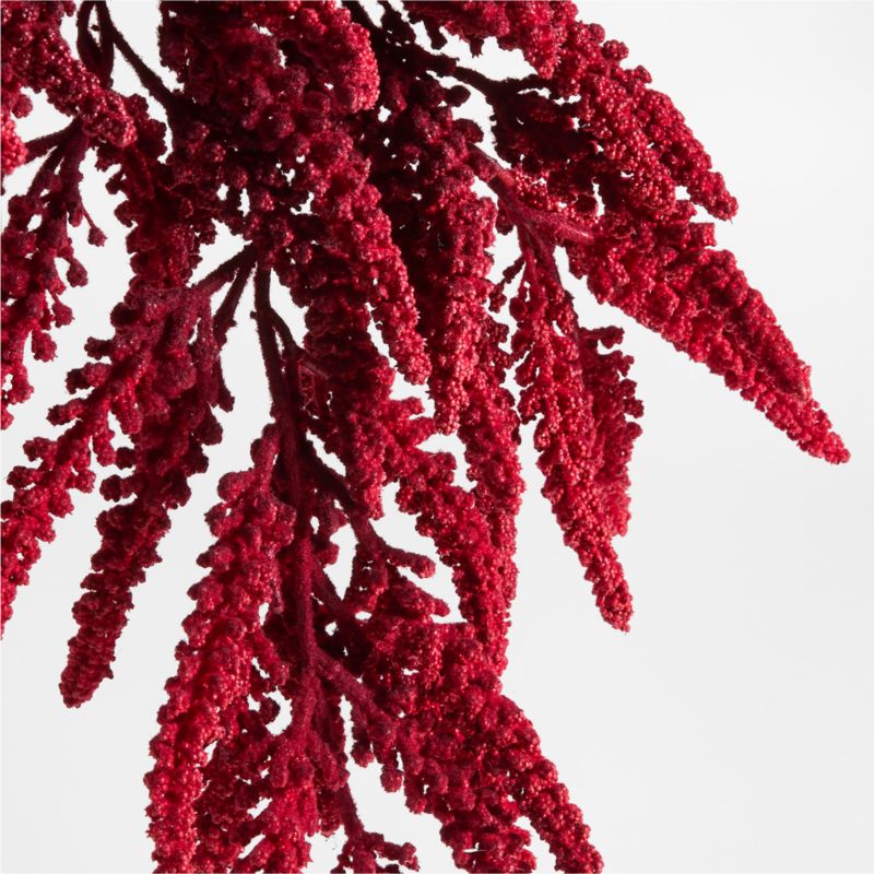 Red Amaranthus Holiday Stem 50