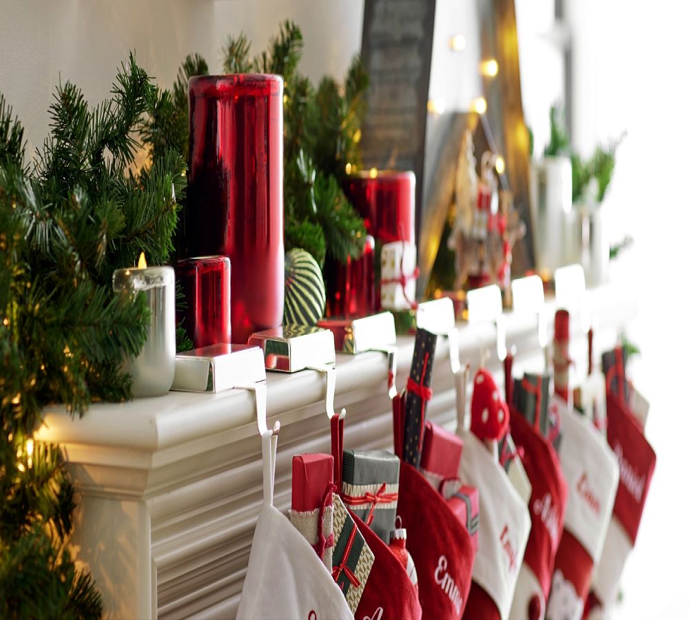 Classic Metal Stocking Holders