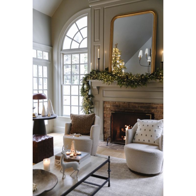 Marin Small White Ceramic Christmas Tree