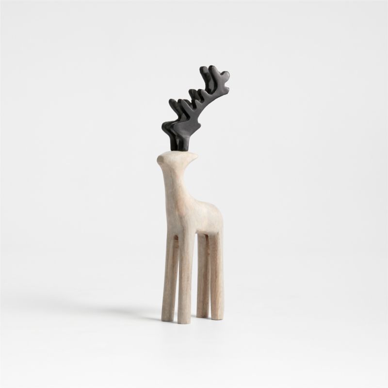 Wood Reindeer Holiday Decoration 9