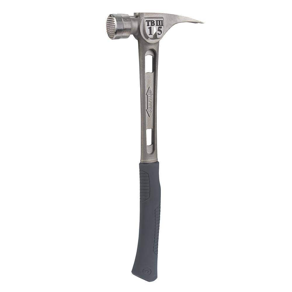 Stiletto TB3MC 15 oz. TiBone 3 Milled Face and Curved Handle