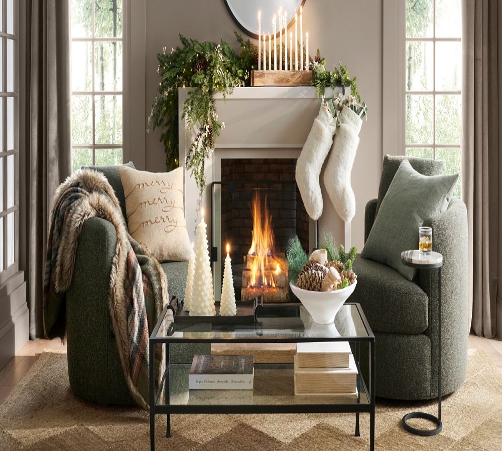 Mink Faux Fur Stocking