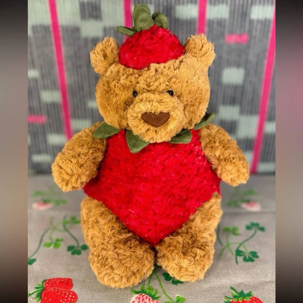Jellycat - Bartholomew Bear Strawberry
