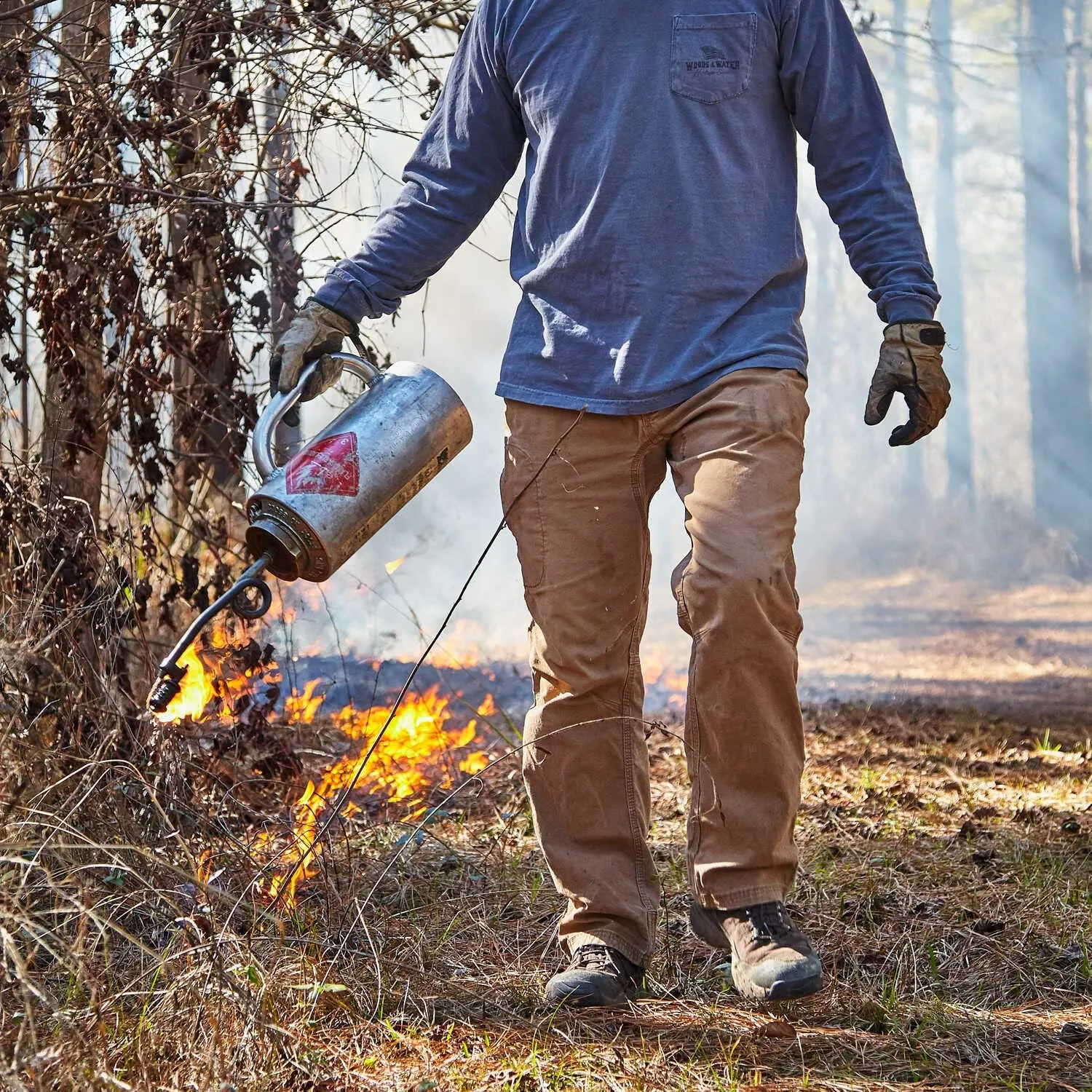 Sure-Seal Forestry Suppliers Double-Bottom Drip Torch