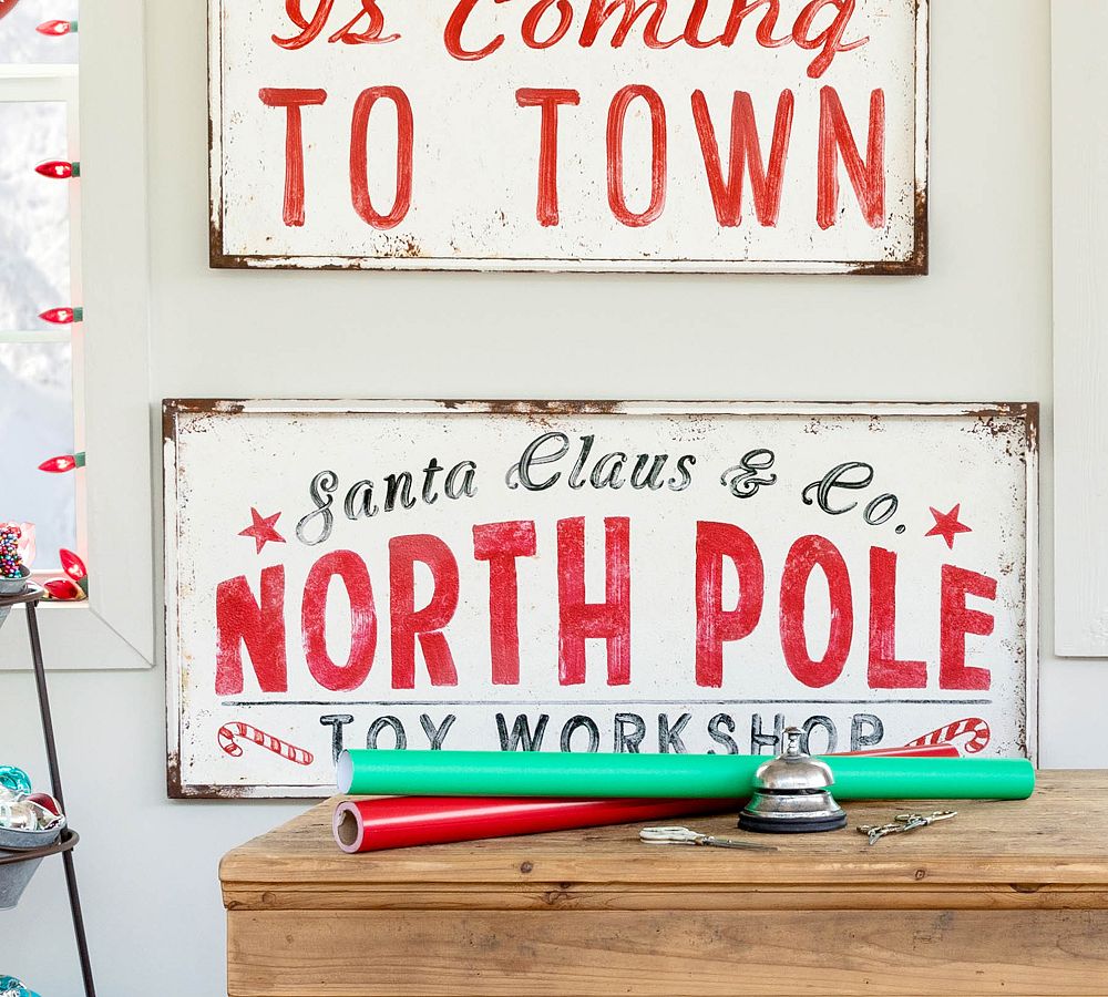 Toy Workshop Vintage Wall Art