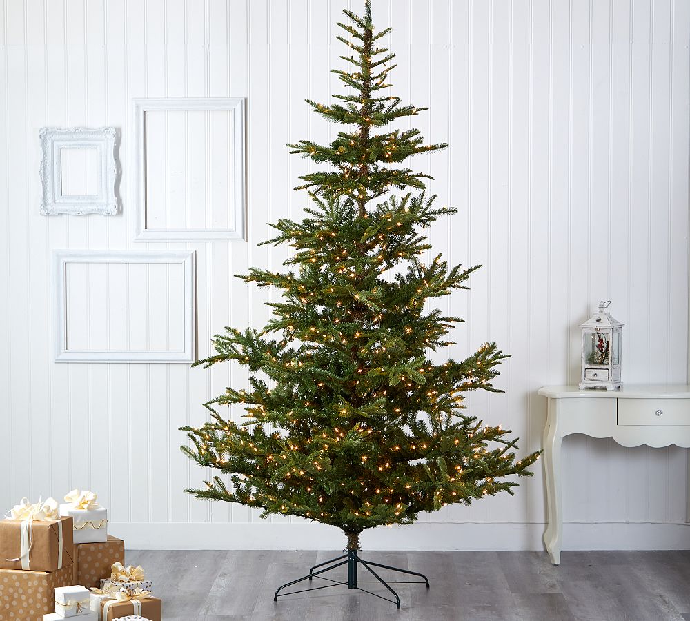 Lit Washington Spruce Faux Christmas Tree