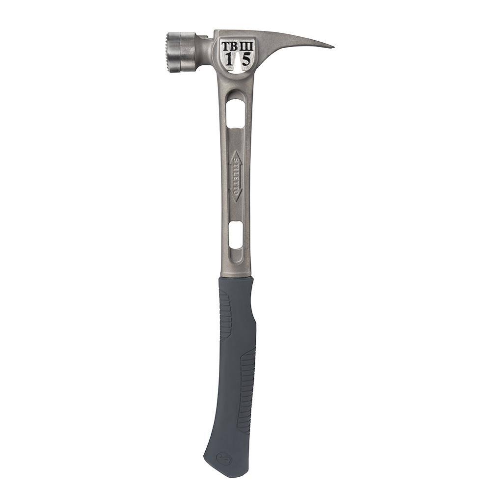 Stiletto TB3MC 15 oz. TiBone 3 Milled Face and Curved Handle