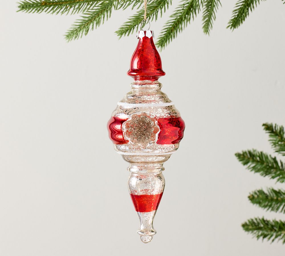 Mercury Cutout Finial Ornament
