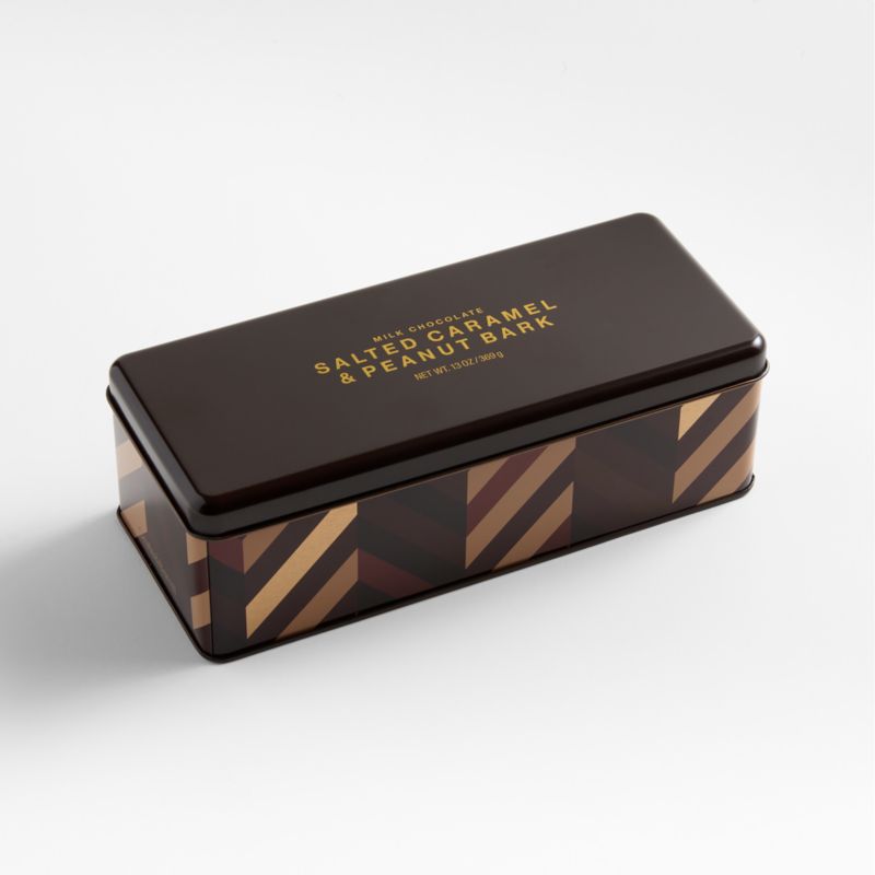 Salted Caramel & Peanut Chocolate Bark with Gift Box