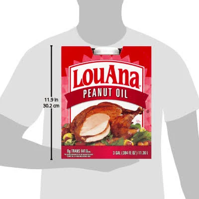 Louana Peanut Oil - 3 gal, 384 fl oz