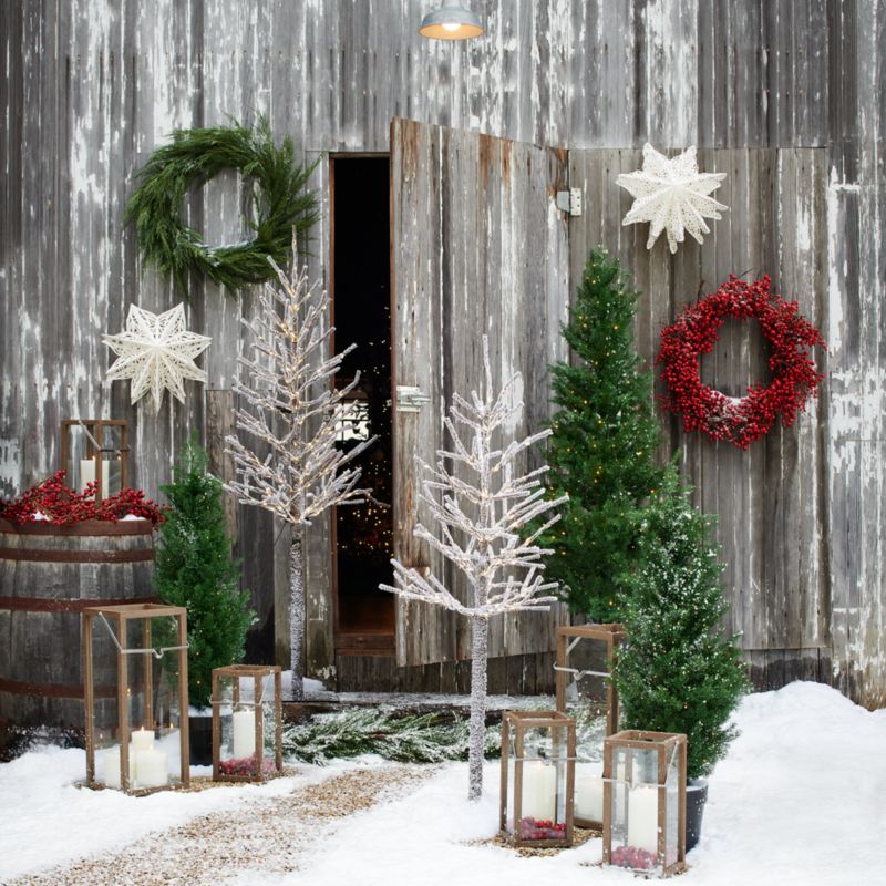 Faux Cypress Wreath 26