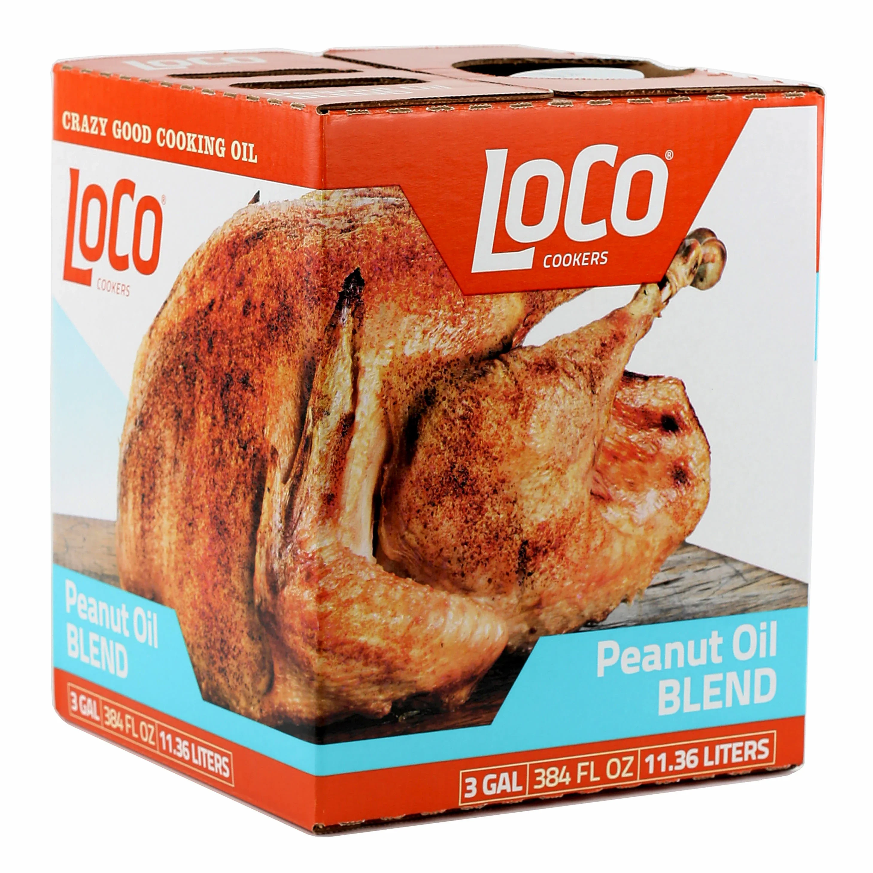 Loco Cookers Peanut & Soybean Oil Blend - 3 Gal