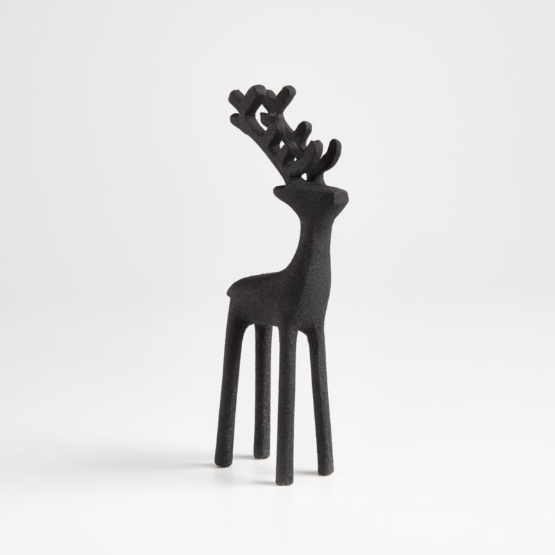 Zinc Holiday Reindeer Decoration 9