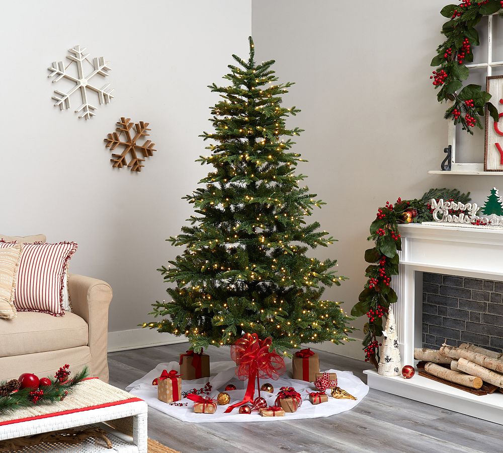 Faux Lit Montreal Spruce Tree