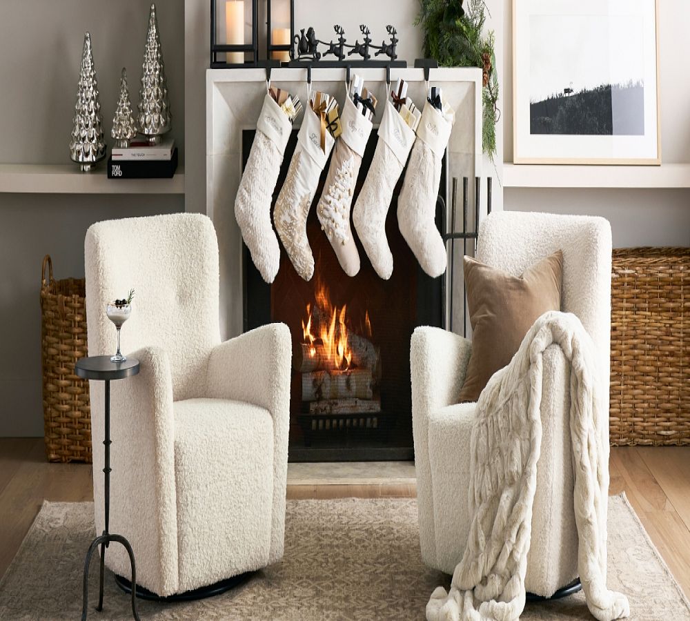 Embellished Velvet Stockings