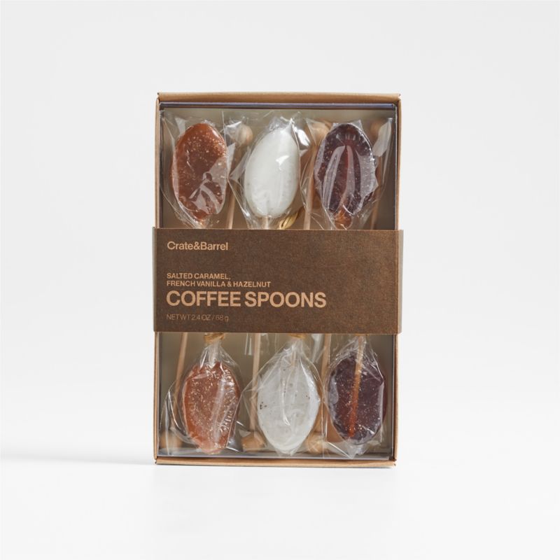 Flavored Coffee Spoons, Set of 6