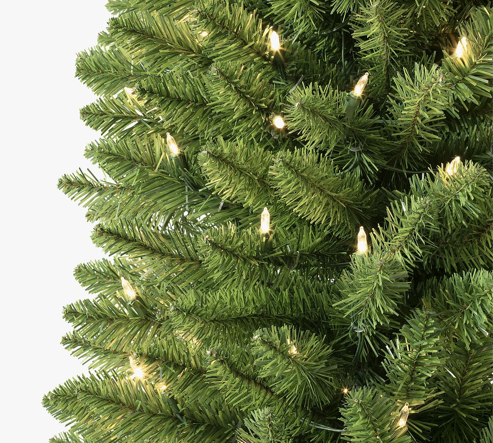 Pre-Lit Empire Pencil Artificial Christmas Tree
