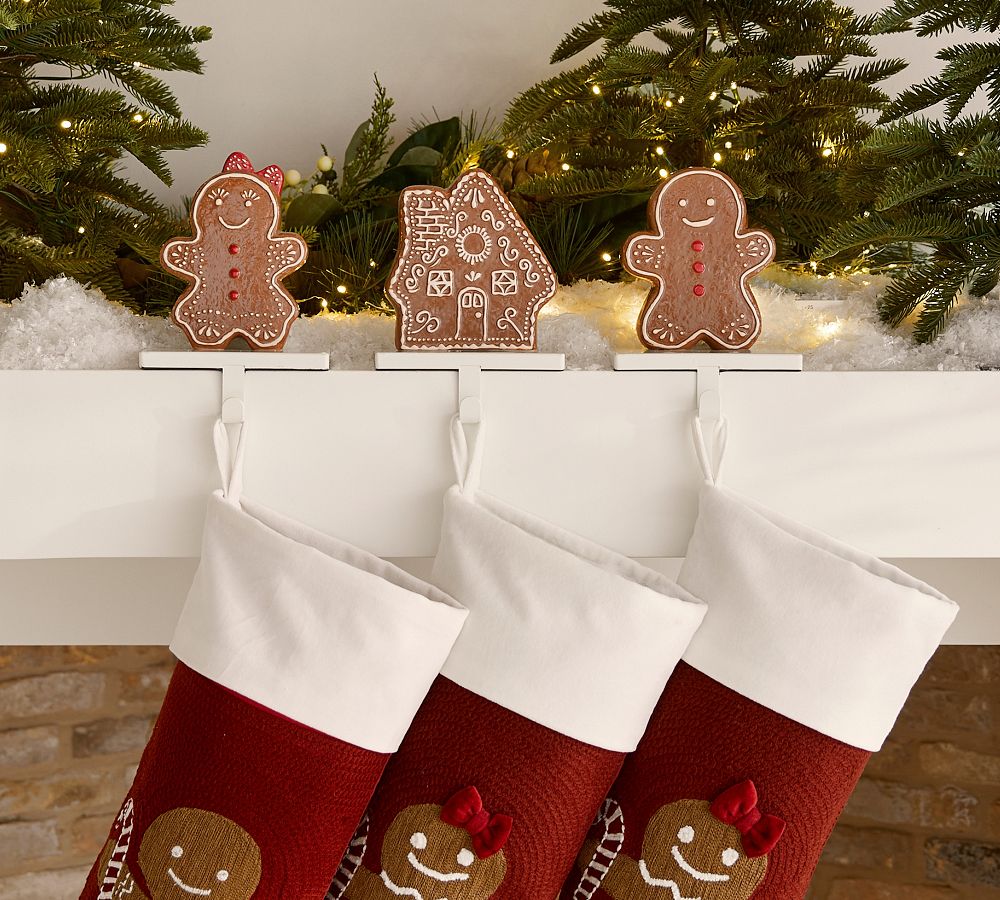 Gingerbread Stocking Holder