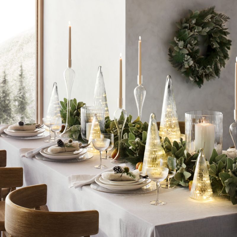 Faux Spruce and Eucalyptus Holiday Wreath 28