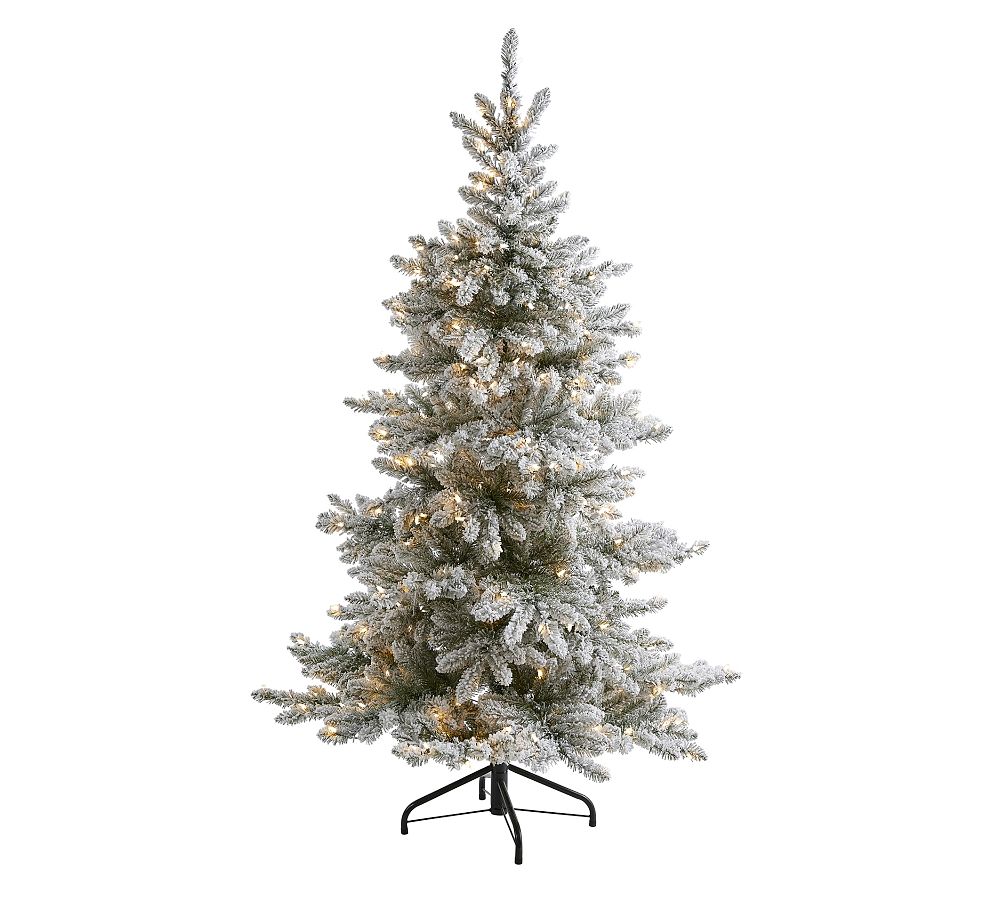 Faux Lit West Virginia Spruce Tree