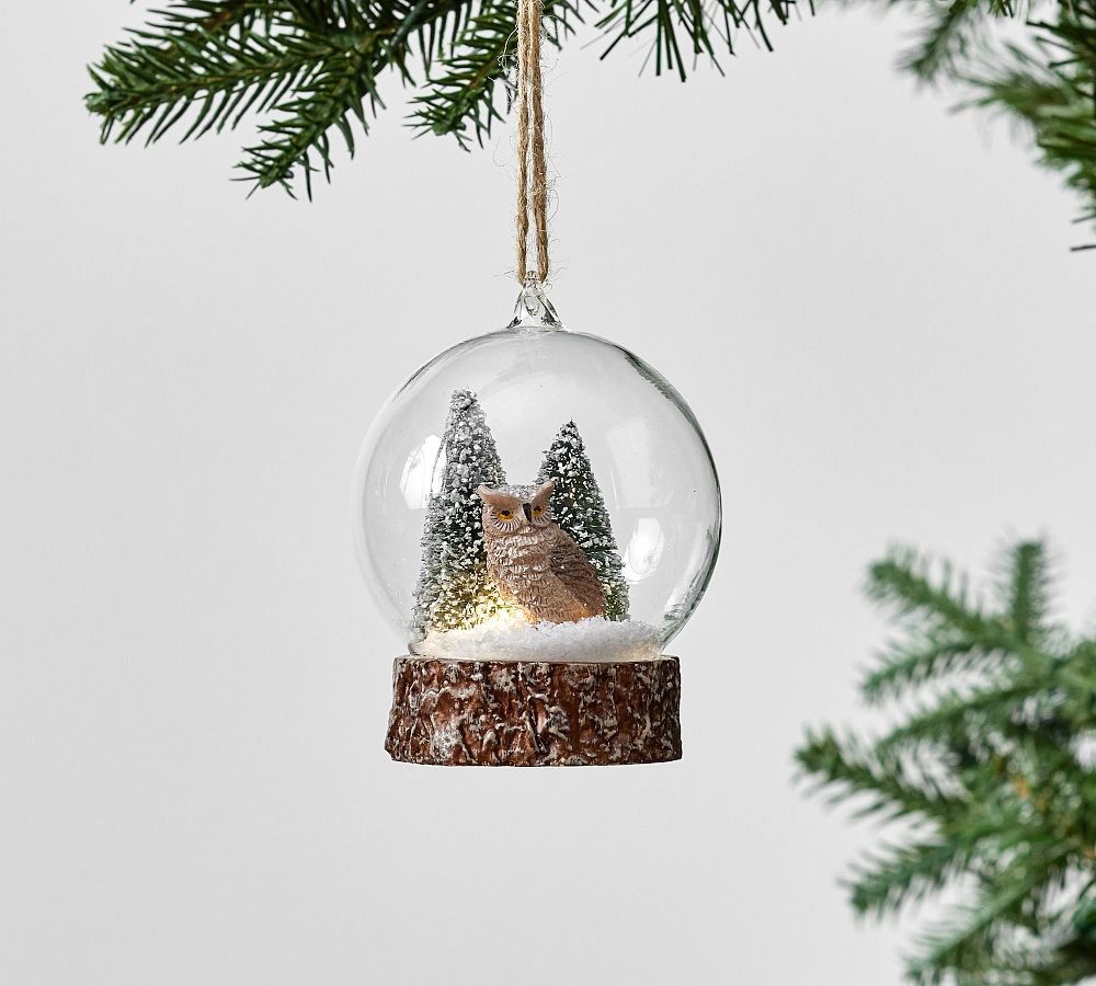 Owl Cloche Ornament