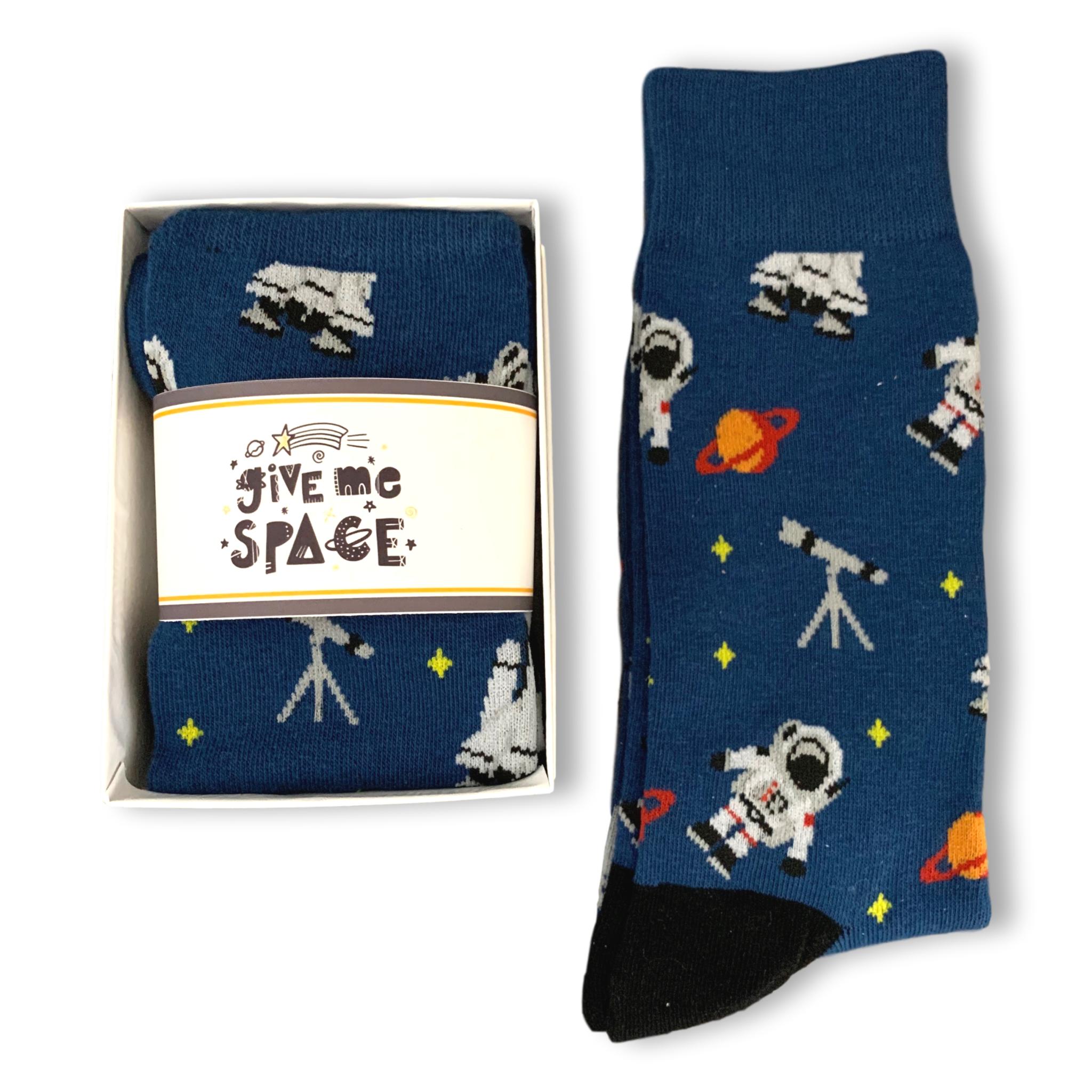 Astronaut Space Socks, You Are My Universe