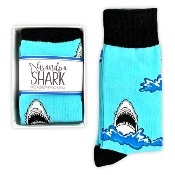 Shark Socks, “Daddy Shark” “Grandpa Shark”
