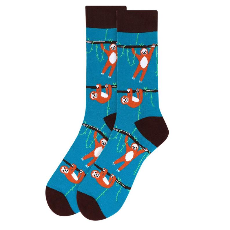 Happy Father’s Day Sloth Socks, I Love Hanging Out With You