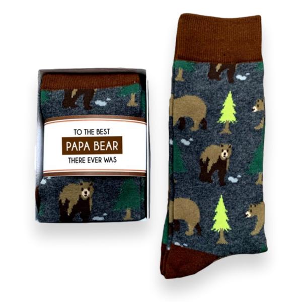 Papa Bear Socks