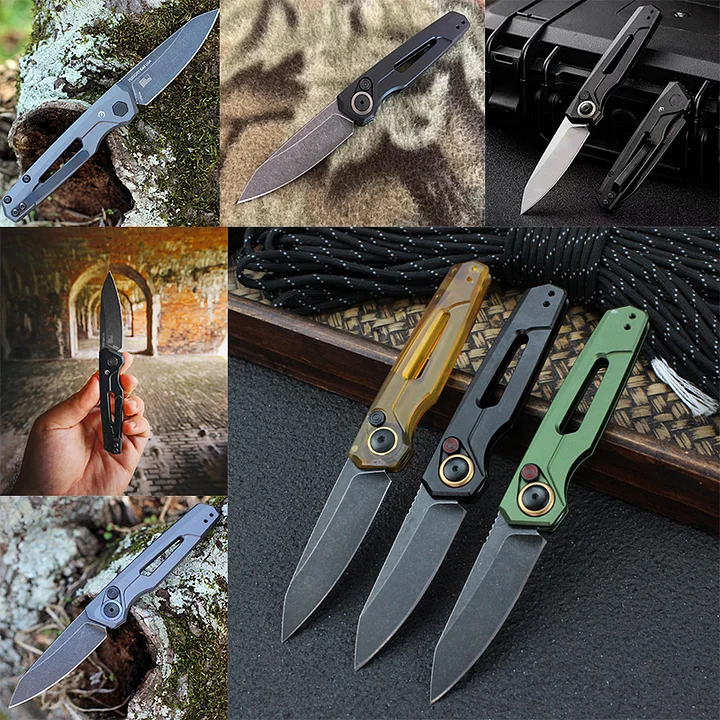 ✨TikTok Black Friday Deals - 85% OFF🎁KL 11 Automatic Kni-fe Black Aluminum - Sabremaster