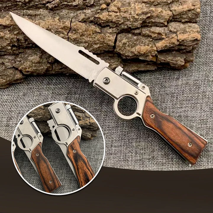 🔥Last Day Hot Sale Special🔥Outdoor Stainless Steel Portable Folding Knife - Sabremaster