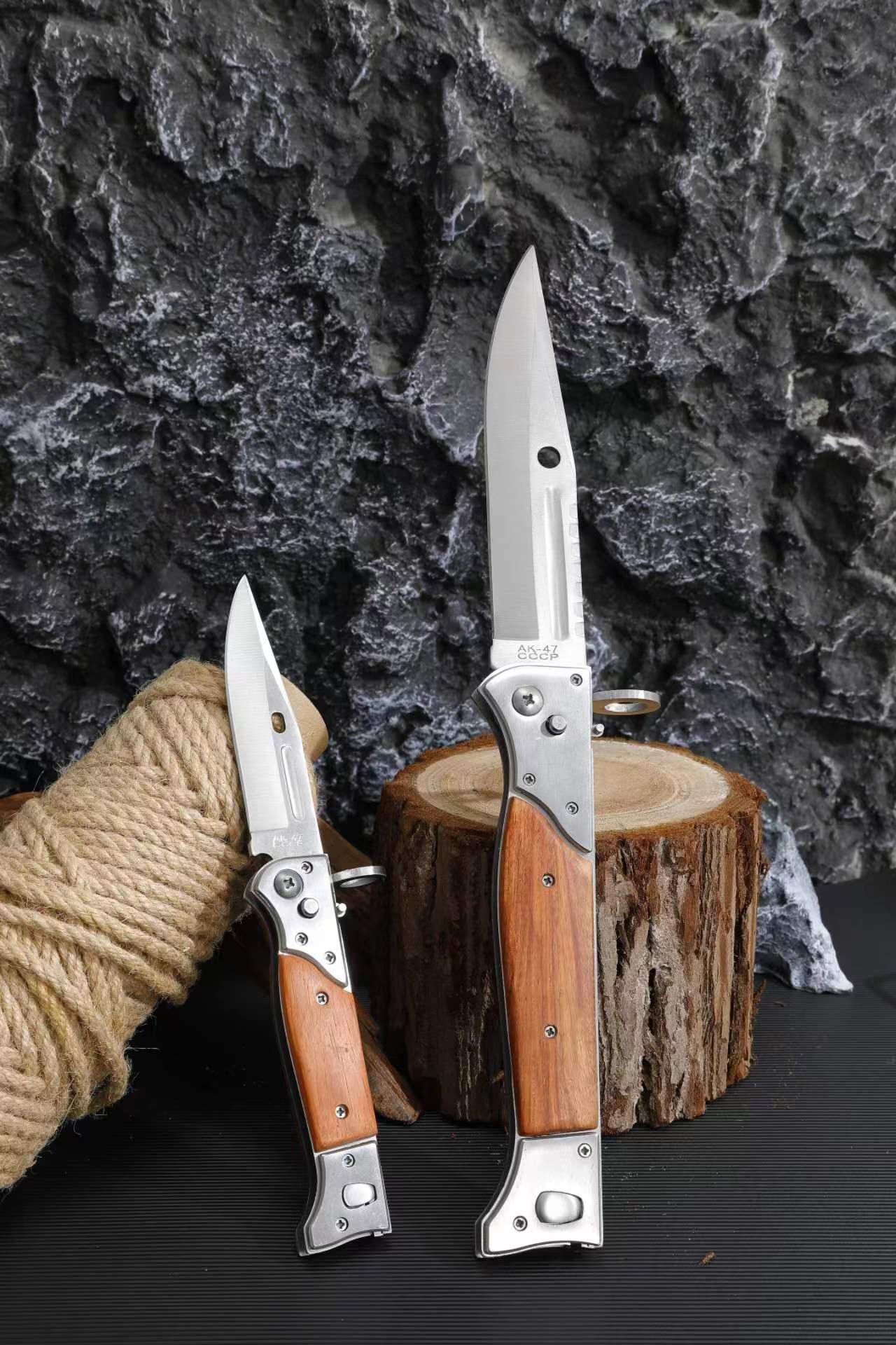 AK Automatic Folding Cooking Knife (Newly upgraded M390 steel blade) (Extended version) - Sabremaster