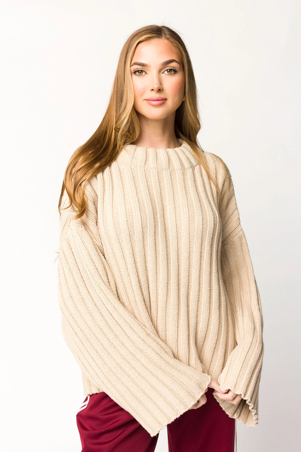 Greenwich Sweater in Sand - Iieemm