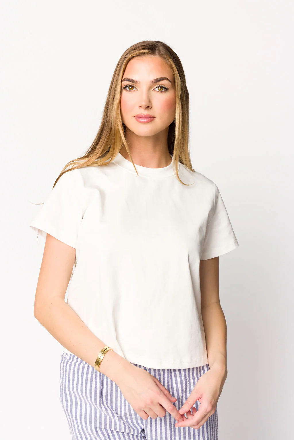 The Lanie Top in White - Iieemm
