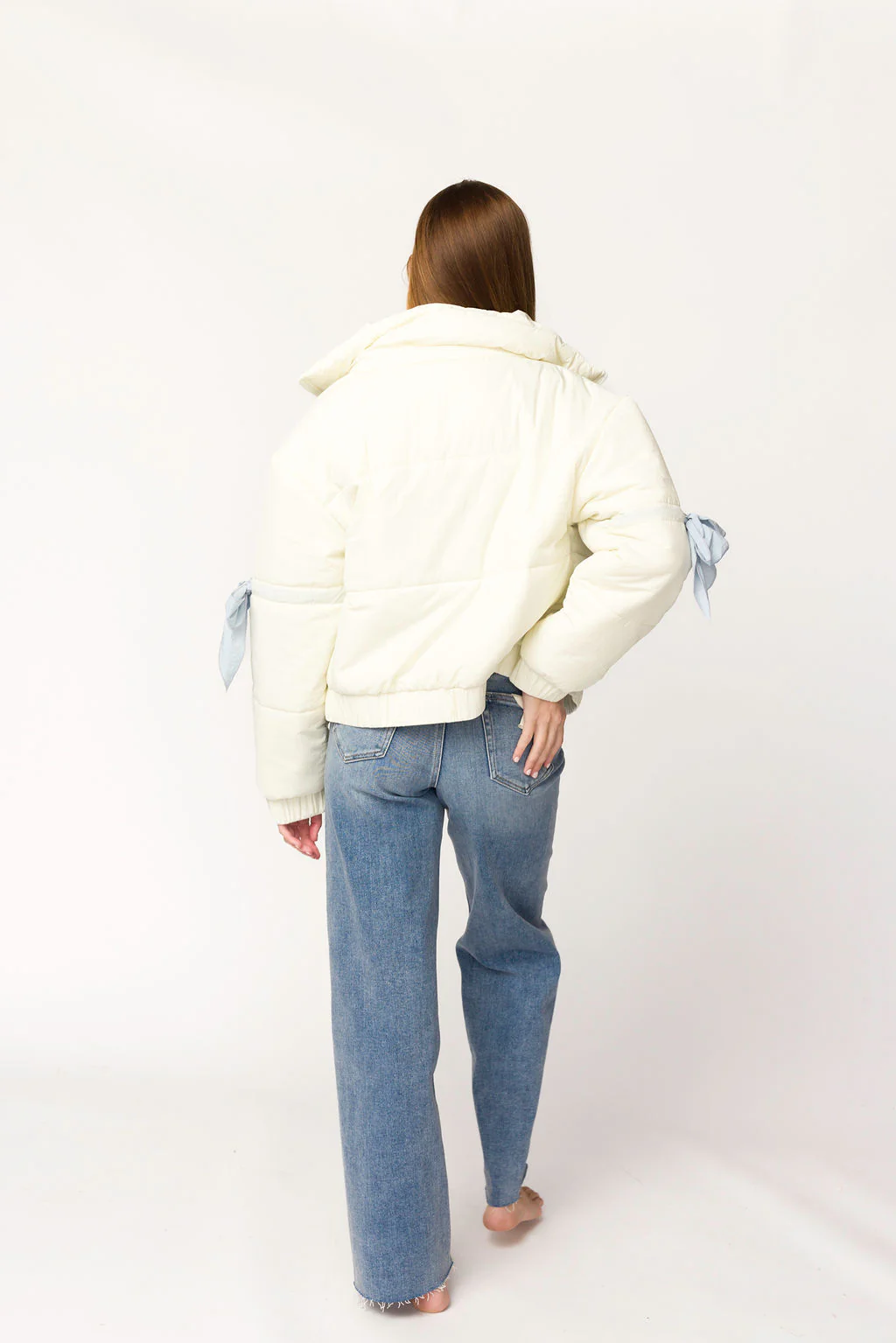 Logan 31” Inseam High Waist Dad Jean in Medium-Light - Iieemm