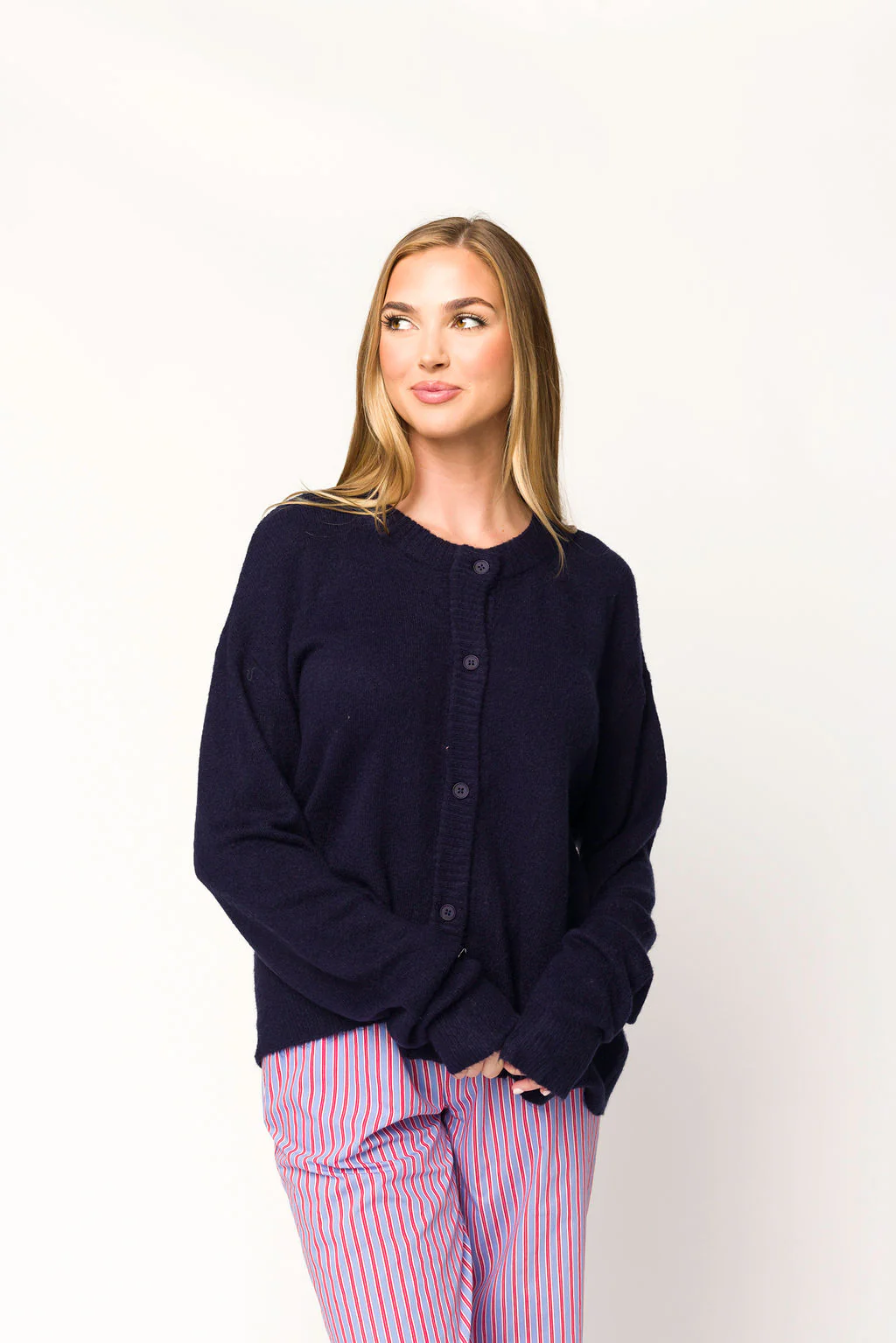 Gillian Sweater in Navy - Iieemm