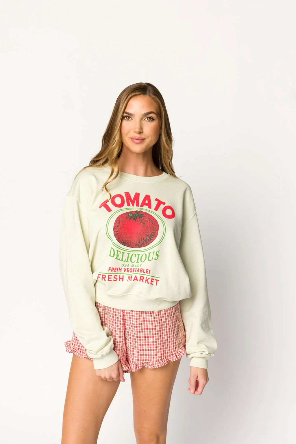 Tomato Graphic Sweatshirt - Iieemm